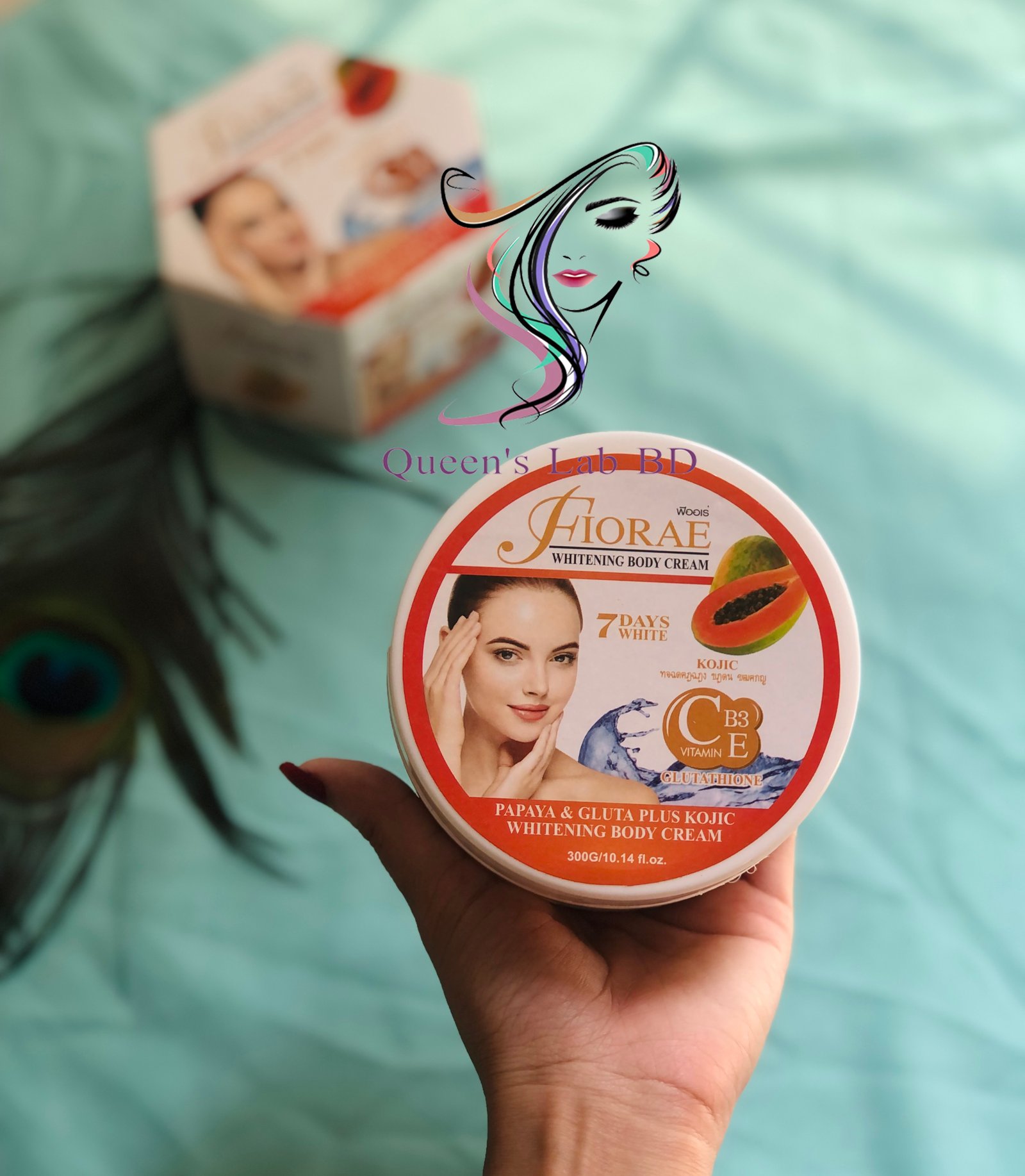 Papaya whiting Fiore Body Cream